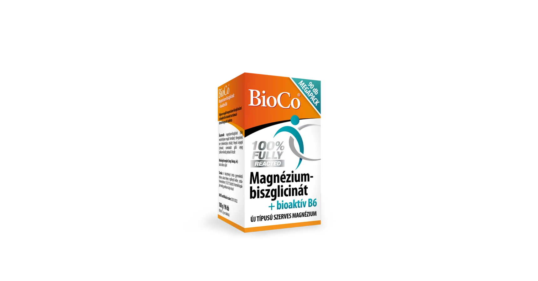 MAGNÉZIUM-BISZGLICINÁT + BIOAKTÍV B6-VITAMIN TABLETTA 90 DB- BioCo ...